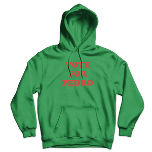 Vote for Pedro Napoleon Dynamite Unisex Hoodie - Kelly Green / S - Hoodie