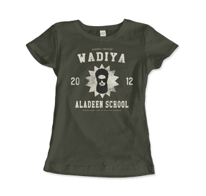 Wadiya Aladeen School T-Shirt - Women (Fitted) / City Green / S - T-Shirt