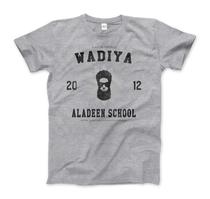 Wadiya Aladeen School T-Shirt - Men (Unisex) / Heather Grey / S - T-Shirt