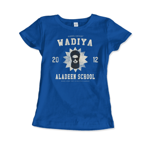 Wadiya Aladeen School T-Shirt - Women (Fitted) / Royal Blue / S - T-Shirt