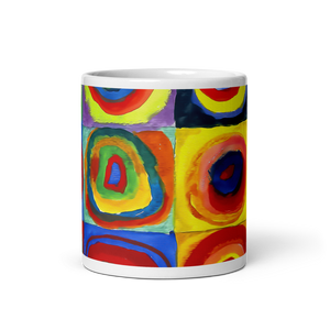 Wassily Farbstudie - Color Study Squares with Concentric Circles 1913 Artwork Mug - Mug