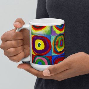 Wassily Farbstudie - Color Study Squares with Concentric Circles 1913 Artwork Mug - Mug