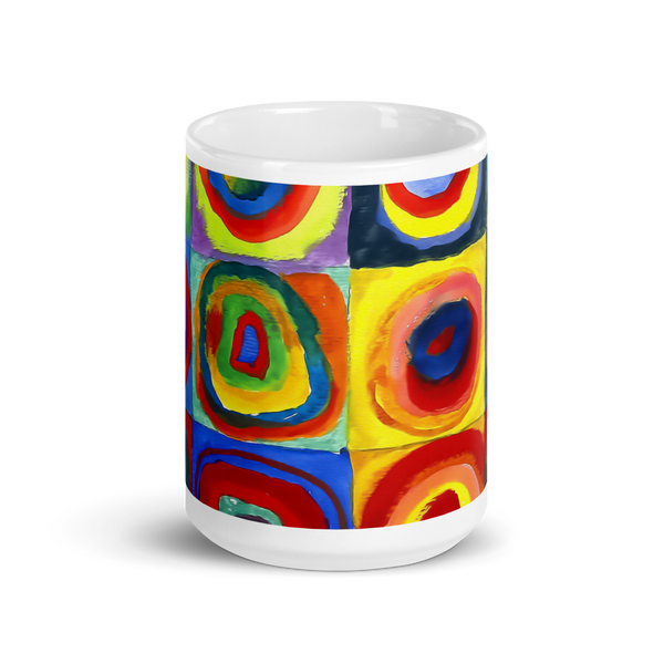 Wassily Farbstudie - Color Study Squares with Concentric Circles 1913 Artwork Mug - Mug