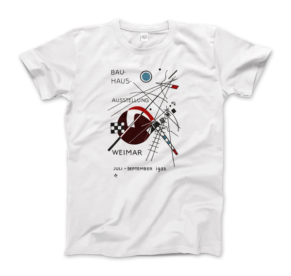 Wassily Kandinsky - Bauhaus Exhibition Artwork T-Shirt - Men (Unisex) / White / S - T-Shirt