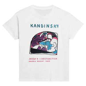 Wassily Kandinsky - Jusqu’a l’abstraction 1960 Artwork T-Shirt - Youth / White / S - T-Shirt