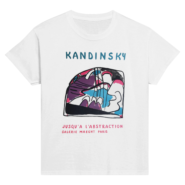 Wassily Kandinsky - Jusqu’a l’abstraction 1960 Artwork T-Shirt - Youth / White / S - T-Shirt