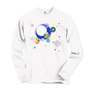 Wassily Kandinsky Several Circles 1926 Artwork Long Sleeve Shirt - White / Small - Long Sleeve Shirt