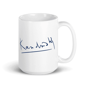 Wassily Kandinsky Signature Art Mug - Mug