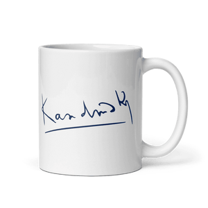 Wassily Kandinsky Signature Art Mug - Mug