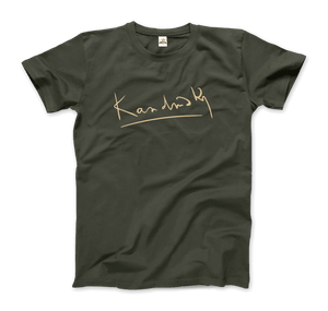 Wassily Kandinsky Signature Art T-Shirt