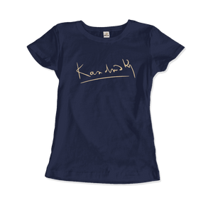 Wassily Kandinsky Signature Art T-Shirt