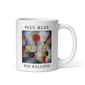 Taza con ilustraciones de Paul Klee - Globo rojo, 1922