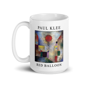 Taza con ilustraciones de Paul Klee - Globo rojo, 1922