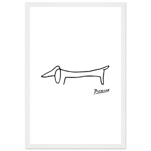 Pablo Picasso Dachshund Dog (Lump) Artwork Poster