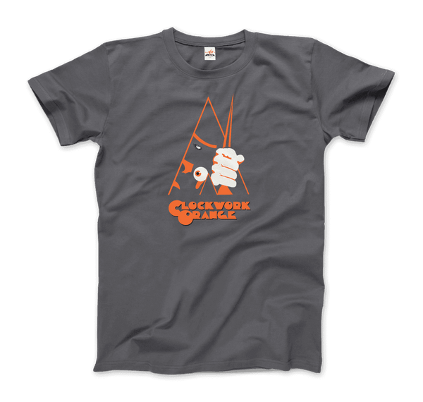 A Clockwork Orange Movie - Artwork Reproduction T-Shirt - Men / Charcoal / Small - T-Shirt