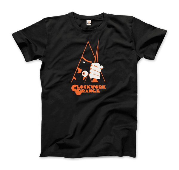 A Clockwork Orange Movie - Artwork Reproduction T-Shirt - Men / Black / Small - T-Shirt