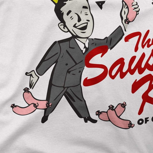 Abe Froman The Sausage King of Chicago from Ferris Bueller's Day Off T-Shirt - [variant_title] by Art-O-Rama