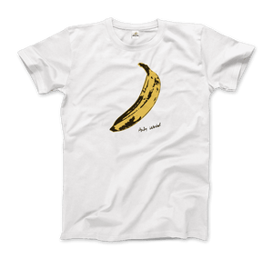 Andy Warhol’s Banana 1967 Pop Art T-Shirt - Men (Unisex) / White / S - T-Shirt