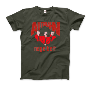 Autobahn - Nagelbett - Big Lebowski T-Shirt - Men / Military Green / Small - T-Shirt
