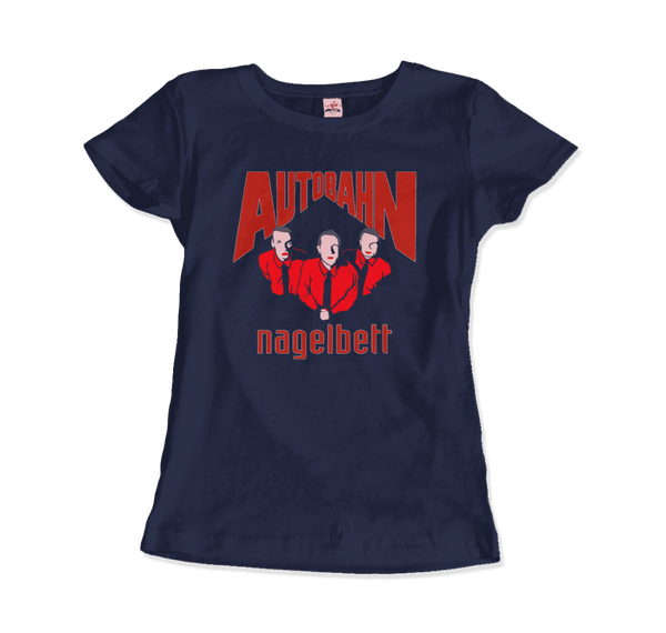 Autobahn - Nagelbett - Big Lebowski T-Shirt - Women / Navy / Small - T-Shirt