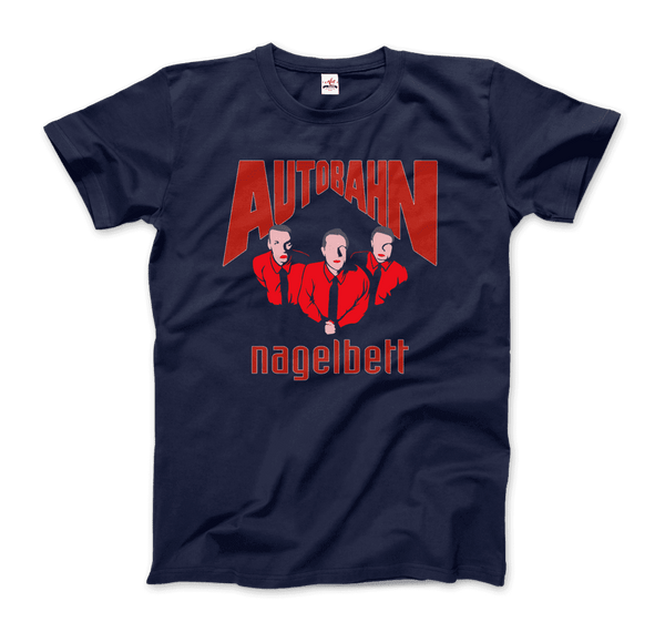 Autobahn - Nagelbett - Big Lebowski T-Shirt - Men / Navy / Small - T-Shirt