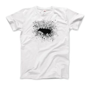 Banksy Wet Dog Splatter 2007 Street Art T-Shirt - Men / White / Small by Art-O-Rama