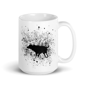 Banksy Wet Dog Splatter 2007 Street Art Mug - [variant_title] by Art-O-Rama