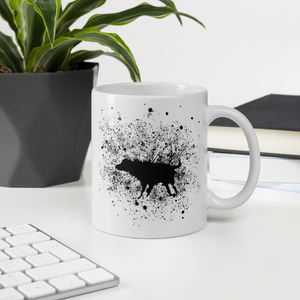 Banksy Wet Dog Splatter 2007 Street Art Mug - [variant_title] by Art-O-Rama
