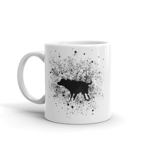 Banksy Wet Dog Splatter 2007 Street Art Mug - 11oz (325mL) by Art-O-Rama