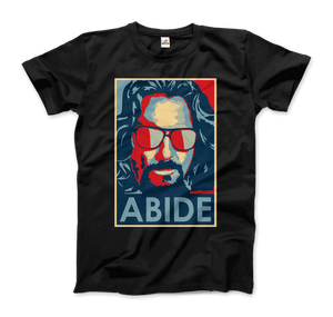 Big Lebowski Abide Hope Style T-Shirt - Men (Unisex) / Black / S - T-Shirt