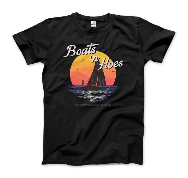 Boats and Hoes, Step Brothers T-Shirt - Men / Black / Small by Art-O-Rama