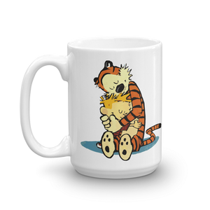 Calvin and Hobbes Hugging Mug - 15oz (444mL) by Art-O-Rama