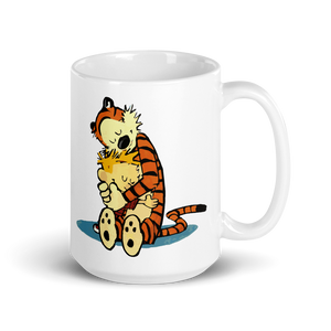Calvin and Hobbes Hugging Mug - [variant_title] by Art-O-Rama