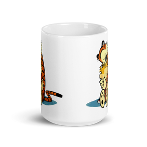 Calvin and Hobbes Hugging Mug - [variant_title] by Art-O-Rama