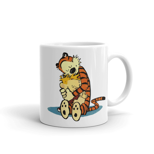 Calvin and Hobbes Hugging Mug - [variant_title] by Art-O-Rama