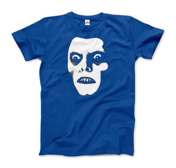 Captain Howdy, Pazuzu Demon from The Exorcist T-Shirt - Men / Royal Blue / Small by Art-O-Rama