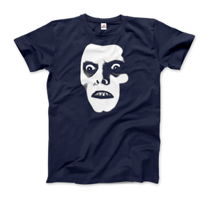 Captain Howdy, Pazuzu Demon from The Exorcist T-Shirt - Men / Navy / Small by Art-O-Rama