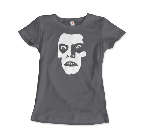 Captain Howdy, Pazuzu Demon from The Exorcist T-Shirt - Women / Charcoal / Small by Art-O-Rama