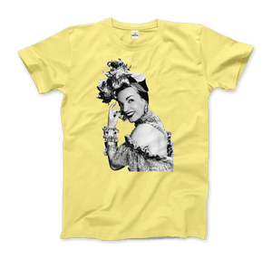 Carmen Miranda Artwork T-Shirt - Men / Spring Yellow / Small - T-Shirt