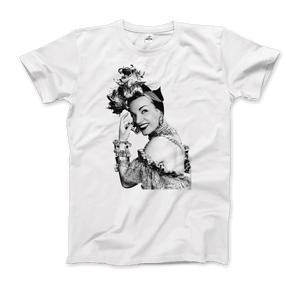 Carmen Miranda Artwork T-Shirt - Men / Royal Blue / Small - T-Shirt