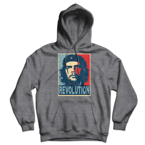 Che Guevara Revolution Hope Style Unisex Hoodie - Dark Heather / S - Hoodie