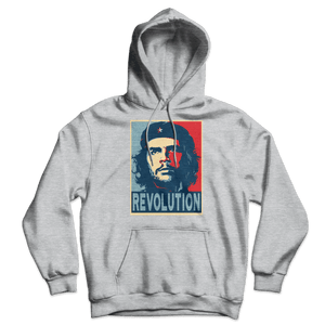 Che Guevara Revolution Hope Style Unisex Hoodie - Heather Grey / S - Hoodie