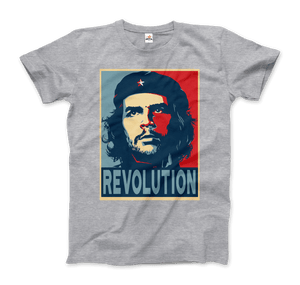 Che Guevara Revolution T-Shirt - Men / Heather Grey / Small - T-Shirt