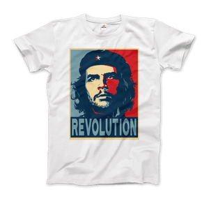 Che Guevara Revolution T-Shirt - Men / White / Small - T-Shirt