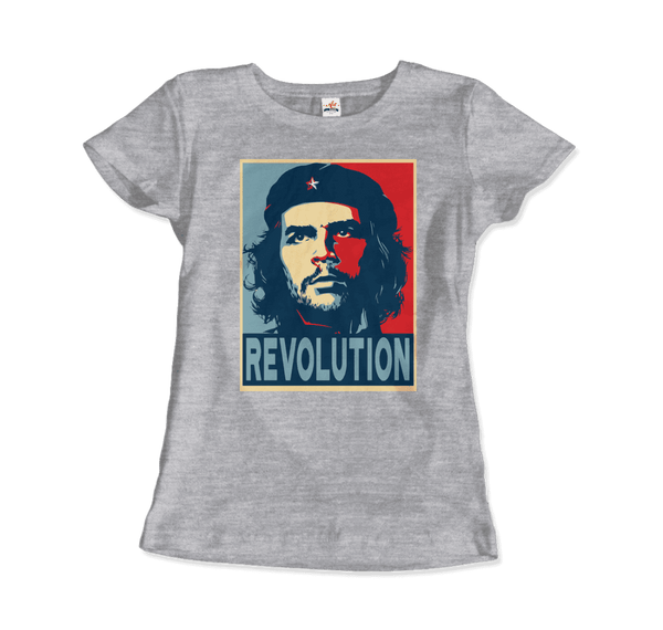 Che Guevara Revolution T-Shirt - Women / Heather Grey / Small - T-Shirt