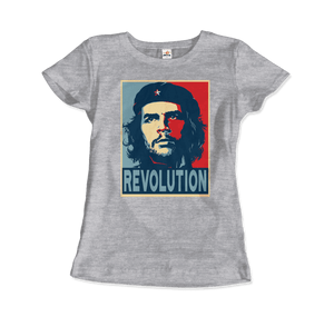 Che Guevara Revolution T-Shirt - Women / Heather Grey / Small - T-Shirt