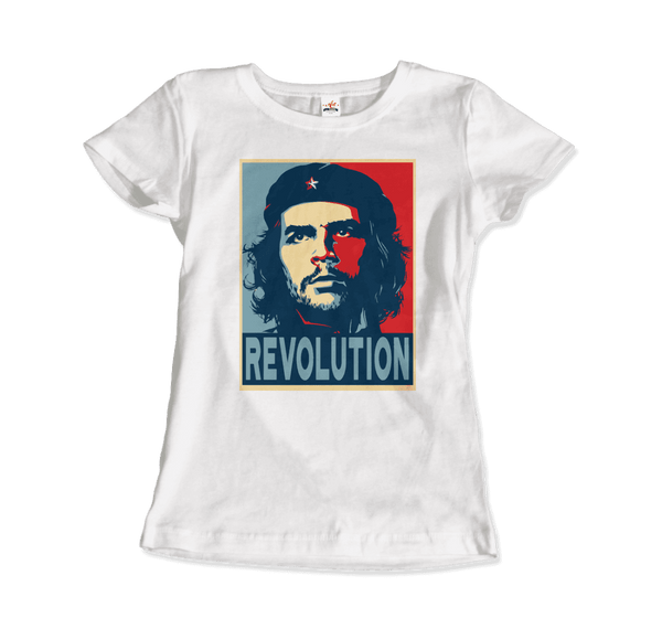 Che Guevara Revolution T-Shirt - Women / White / Small - T-Shirt
