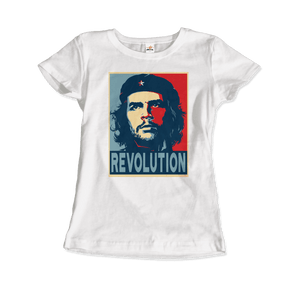 Che Guevara Revolution T-Shirt - Women / White / Small - T-Shirt