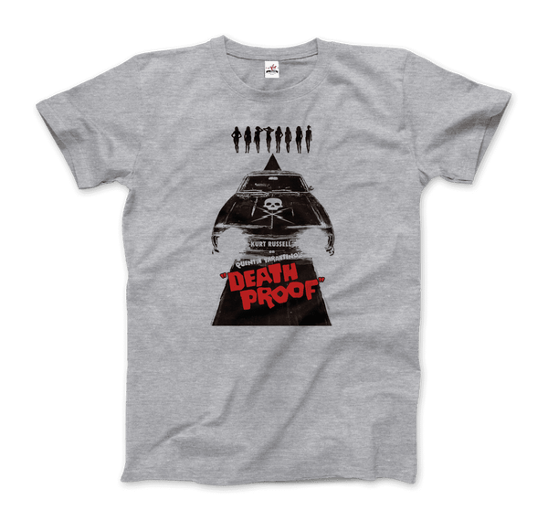Death Proof Poster T-Shirt - Men / Heather Grey / Small - T-Shirt