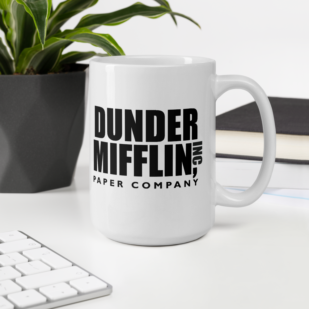The Office Dunder Mifflin Mug Personalised Colour the 